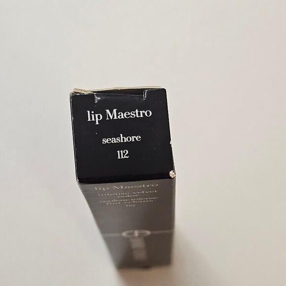 Giorgio Armani Lip Maestro Intense Velvet Color Lipstick, #112 Seashore, 6.5ml - Picture 2 of 13